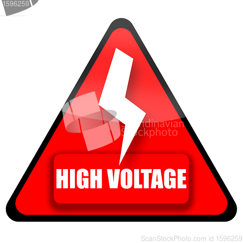 Image of High Voltage Sign