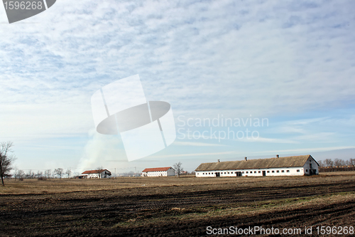 Image of Land and barns