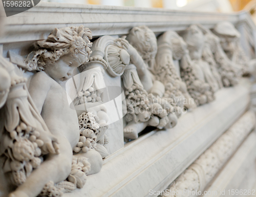 Image of Carving in Library Congress in Washington DC