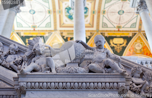 Image of Carving in Library Congress in Washington DC