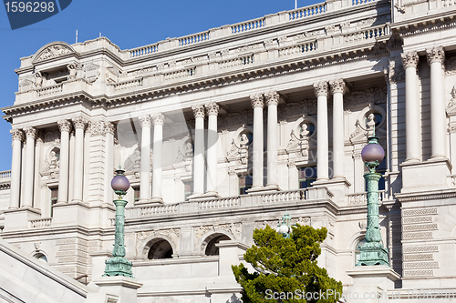 Image of Facade of Library of Congress Washington DC