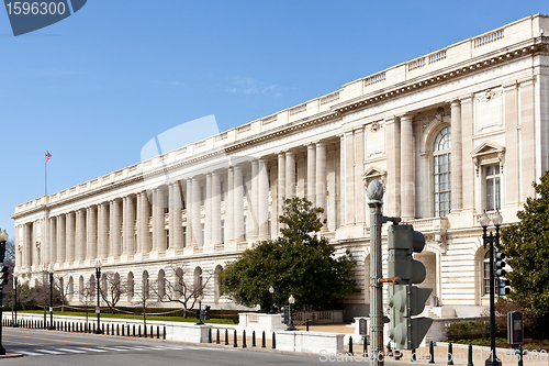 Image of Russell Senate office building facade Washington