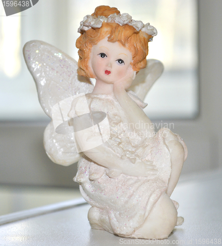 Image of Porcelain figure of the little girl