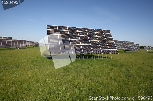 Image of field area for solar installations