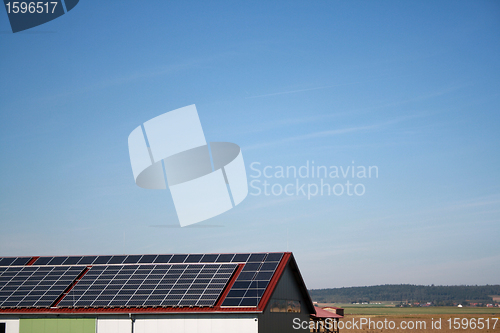 Image of solar on the house