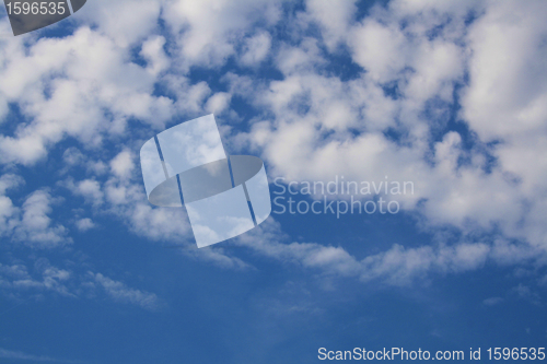 Image of blue sky