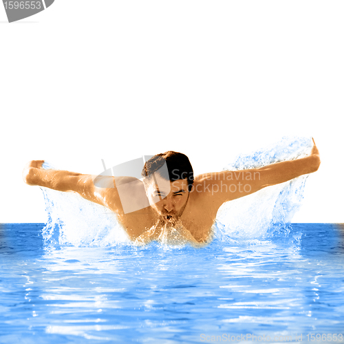 Image of good swimmer