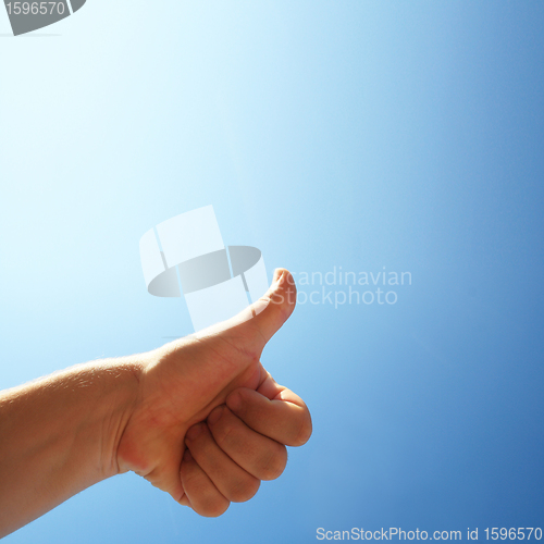 Image of thumb up