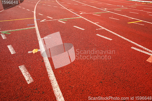 Image of running lane
