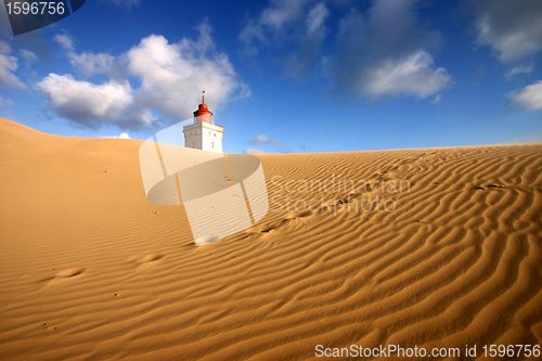 Image of summer in denmark: lighthouse