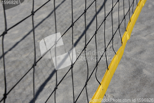 Image of volley ball net