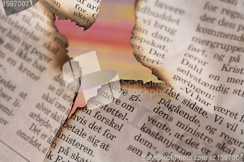 Image of newspaper