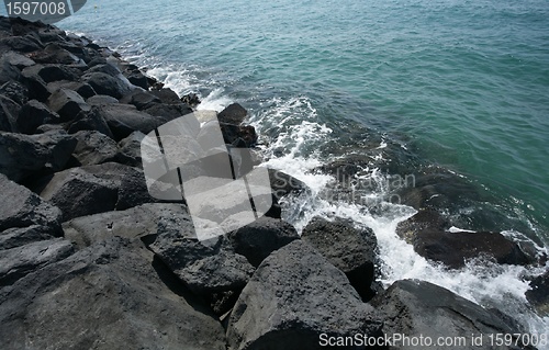 Image of ocean stones