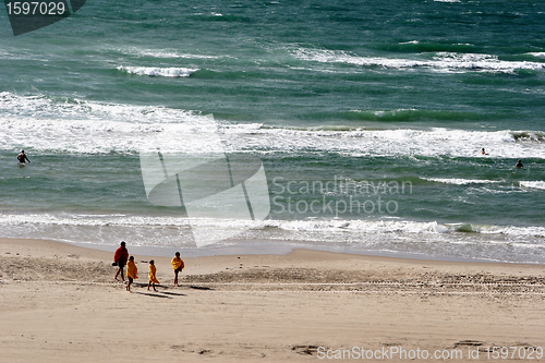 Image of beach activities