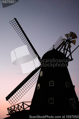 Image of ancient wind mills