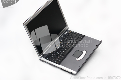 Image of computer in snow