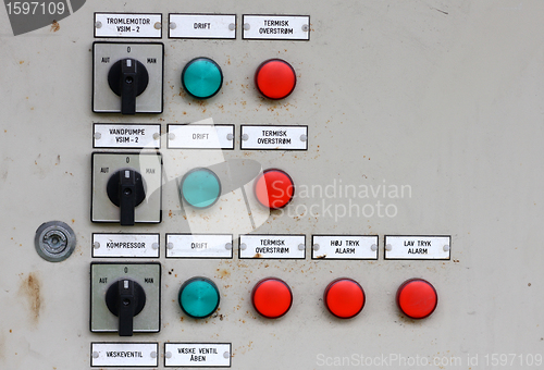 Image of Electrical control pannel