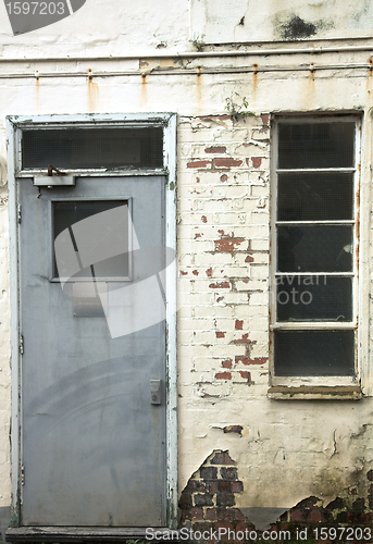 Image of old house brick wall