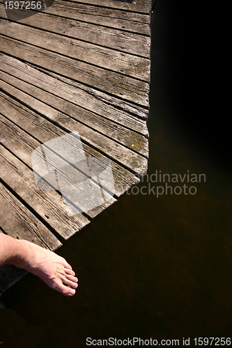 Image of man on the bridge