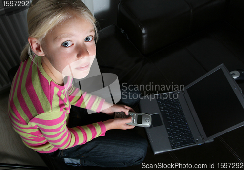 Image of  computer child 