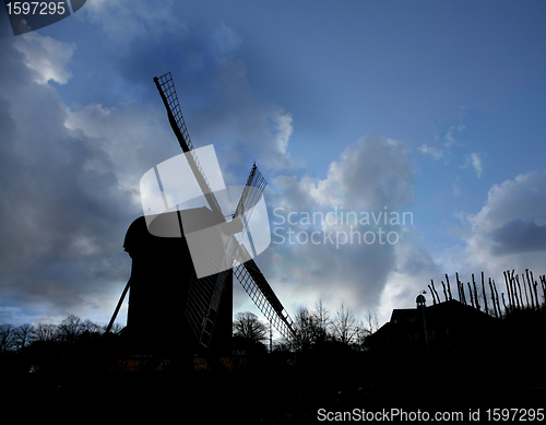 Image of ancient wind mills