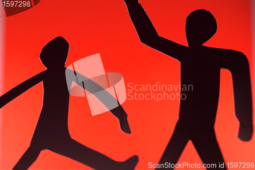 Image of people silhouette