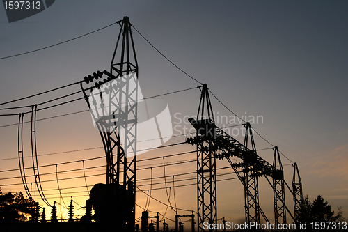 Image of electricity plant