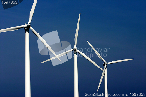 Image of electricity wind mills