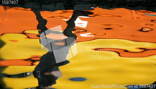 Image of water reflection