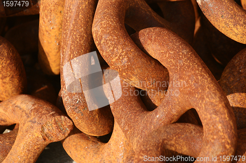 Image of rusted chain