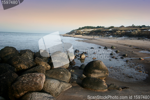 Image of ocean stones