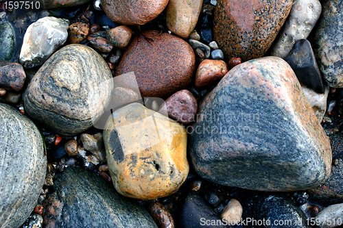 Image of ocean stones