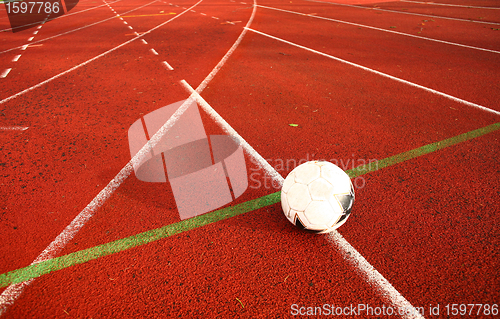 Image of running lane