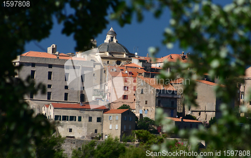 Image of Calvi town in Corsica