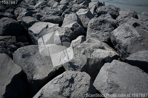 Image of ocean stones