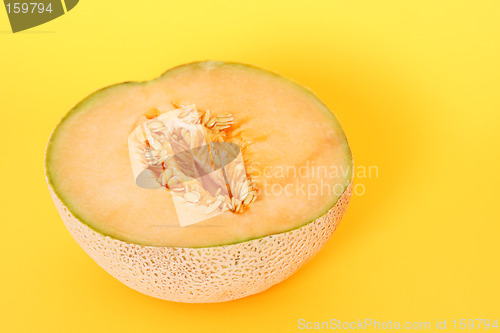 Image of Half cantaloupe