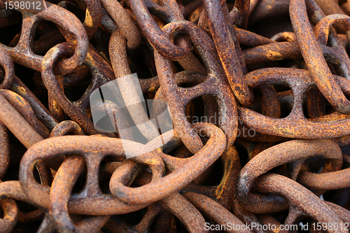 Image of rusted chain