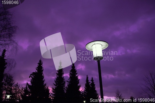 Image of Street lamps in Venice