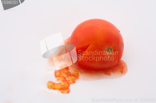 Image of tomatoes accident