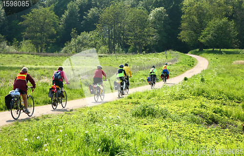 Image of  bicycle riders