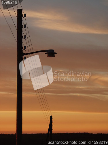 Image of Street lamps in Venice