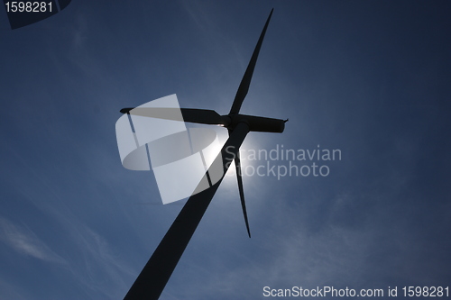 Image of electricity wind mills