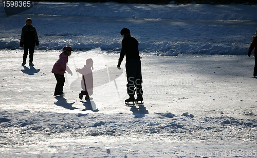 Image of ice skating