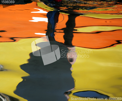 Image of water reflection