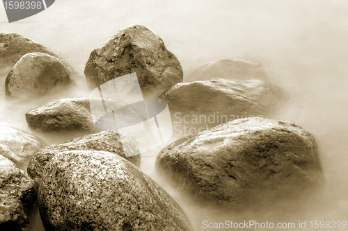 Image of ocean stones