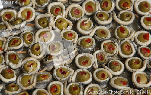 Image of olives prepared