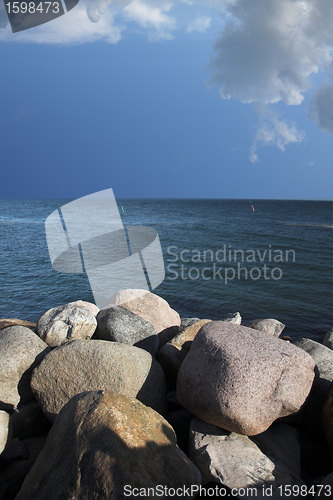 Image of ocean stones