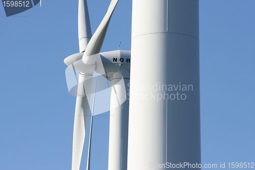 Image of electricity wind mills