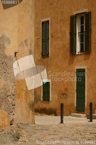 Image of Calvi town in Corsica