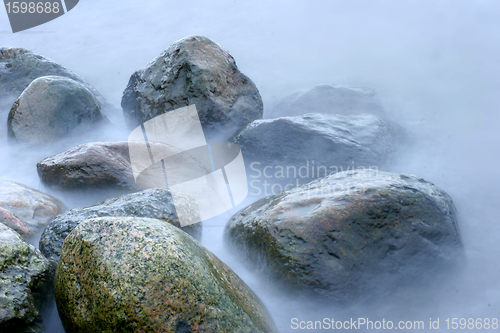 Image of ocean stones